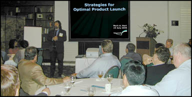 Training session with Mark A Hart, NPDP of OpLaunch